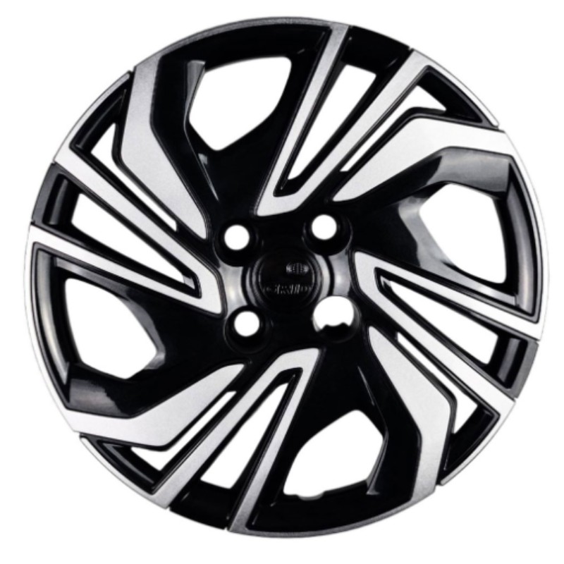 CALOTA ARO 14 POLEG. ONIX 2023/24 PRETO C/ PRATA