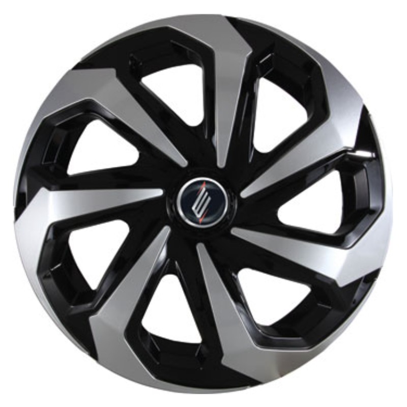 CALOTAS ARO 13 SPIDER BLACK SILVER
